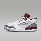 Red and black jordan spizike top